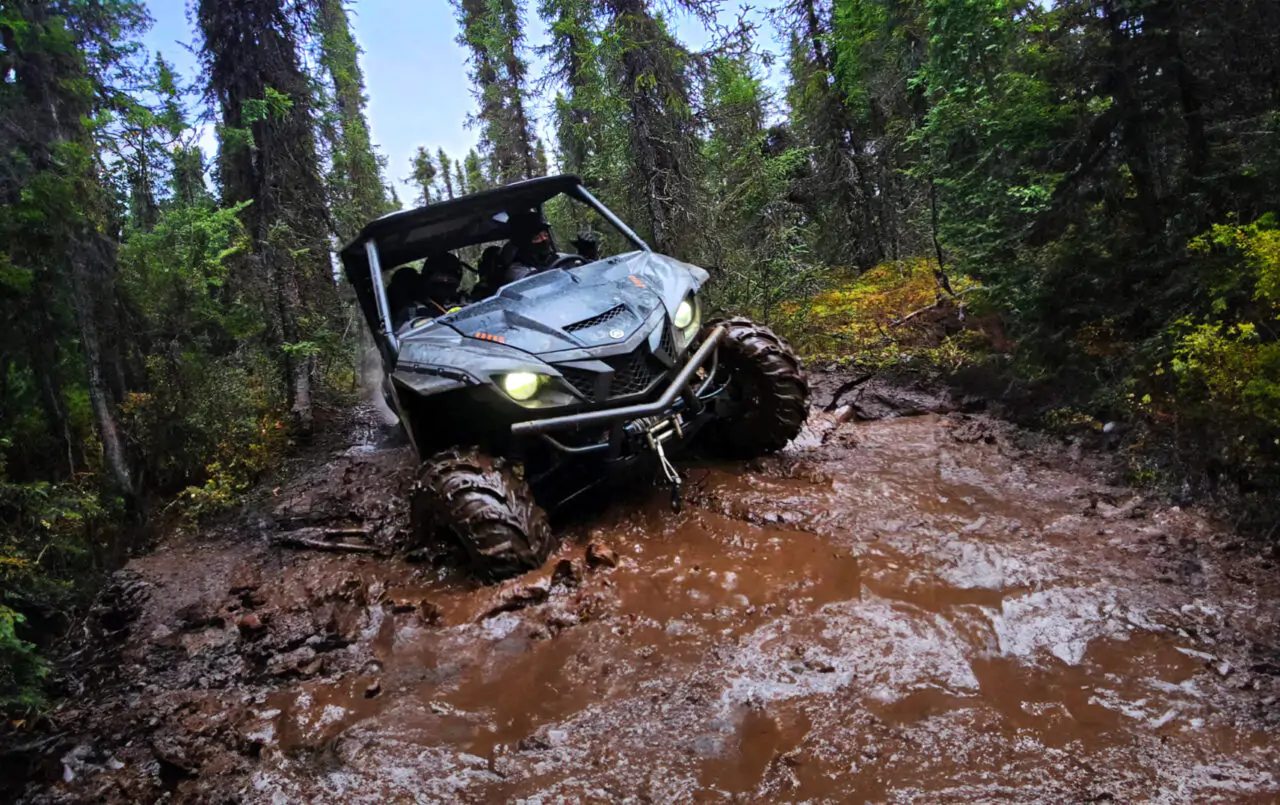 Atv in mud