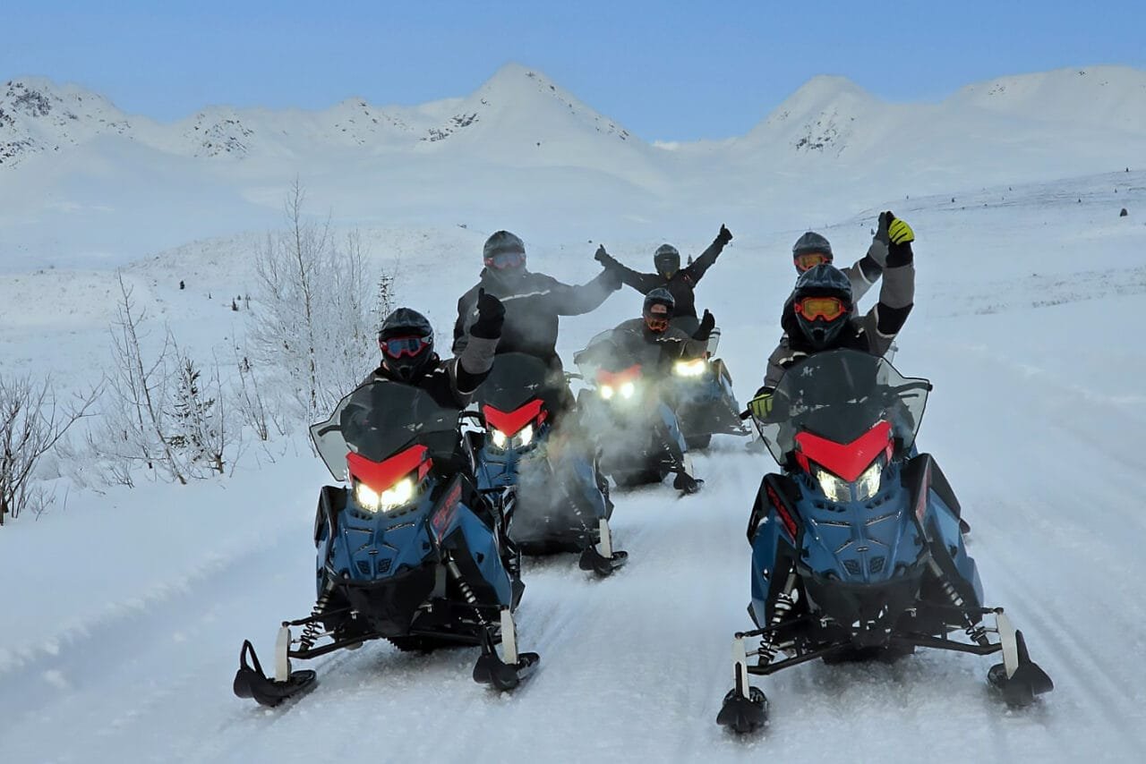 Snowhook Snowmobiling Group Poses 37