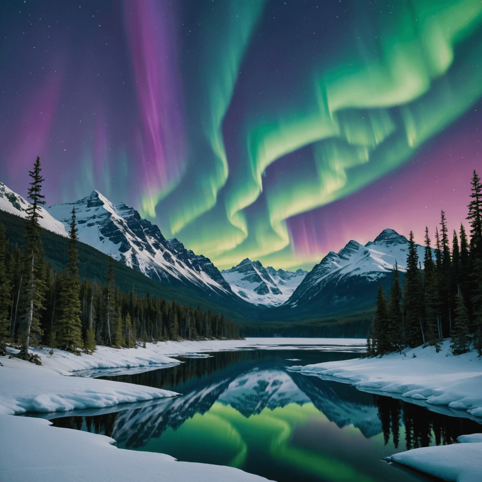 A photographer capturing the Northern Lights with a group, showcasing both the natural beauty and the challenge of photographing the phenomenon.