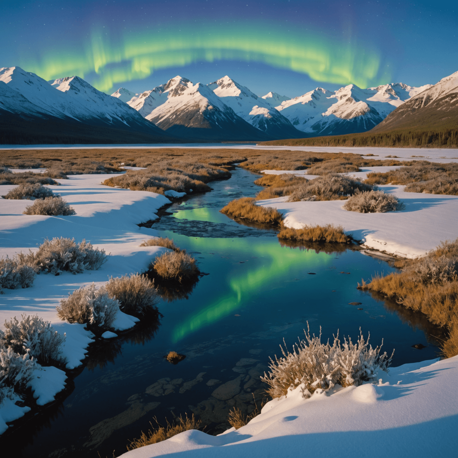 A cozy cabin under the Northern Lights, illustrating the peaceful atmosphere and prime viewing conditions.