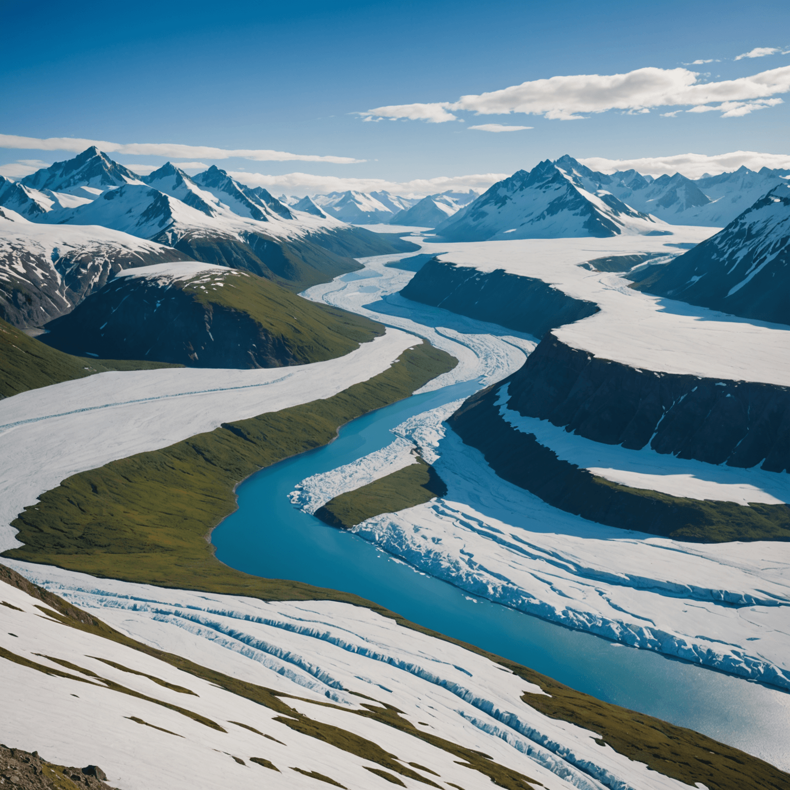 A stunning display of the Northern Lights over an Alaskan landscape