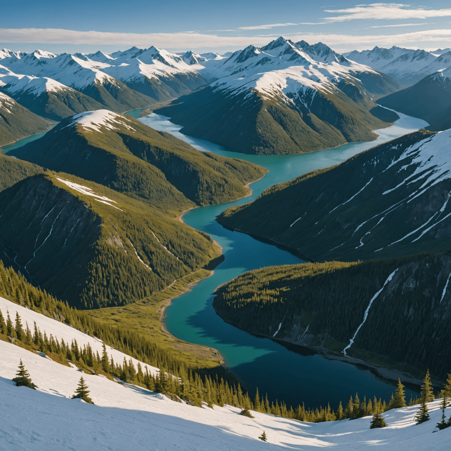 A musher preparing dogs with a sleigh harness before a sledding adventure