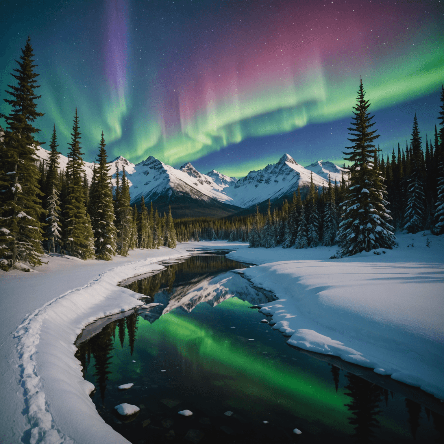 A cozy cabin in Hatcher Pass under a starry sky
