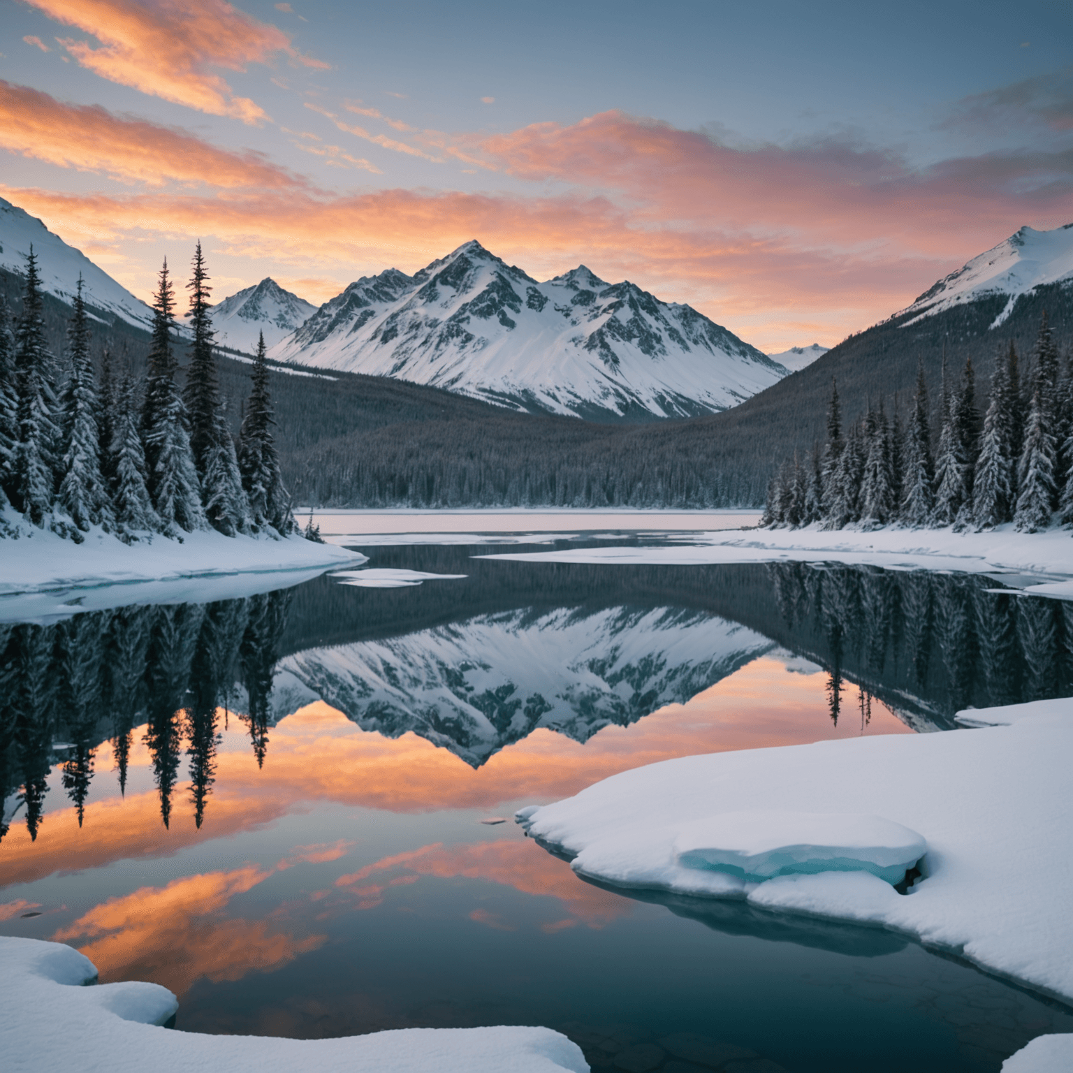 A group of snowmobiles navigating through snowy terrain