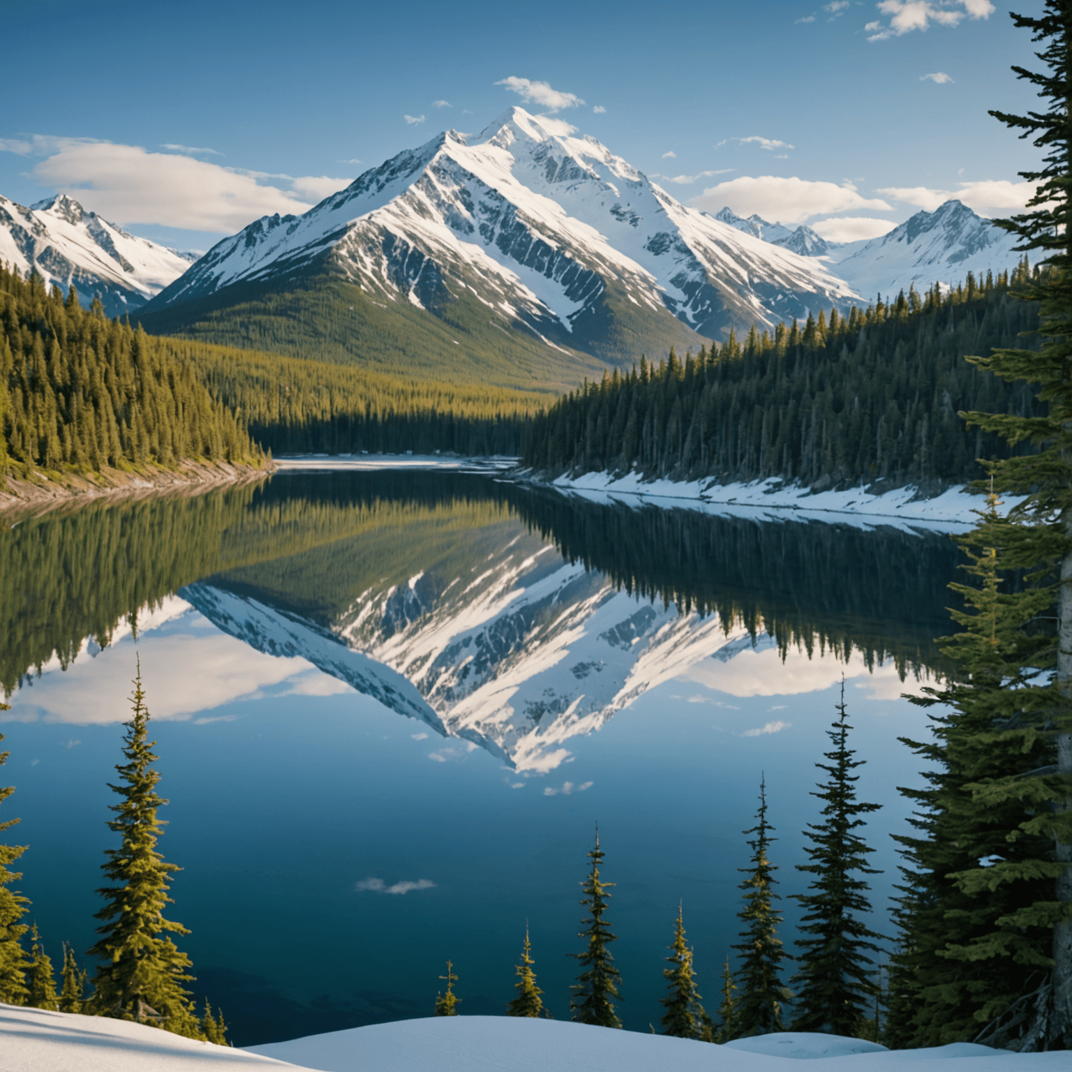 A group of guests enjoying a dog sledding tour under the aurora borealis
