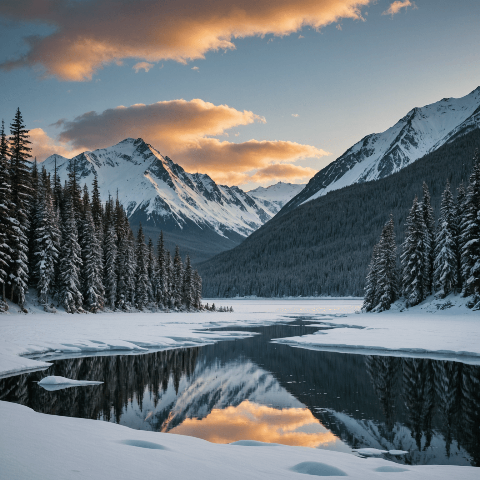 A photographer setting up a camera to capture the northern lights.
