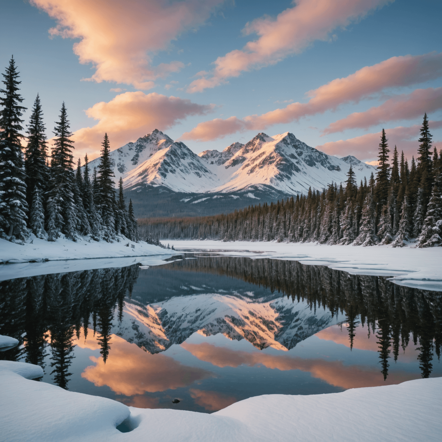 A group of photographers on a guided tour, capturing the northern lights with snow-covered mountains in the background.