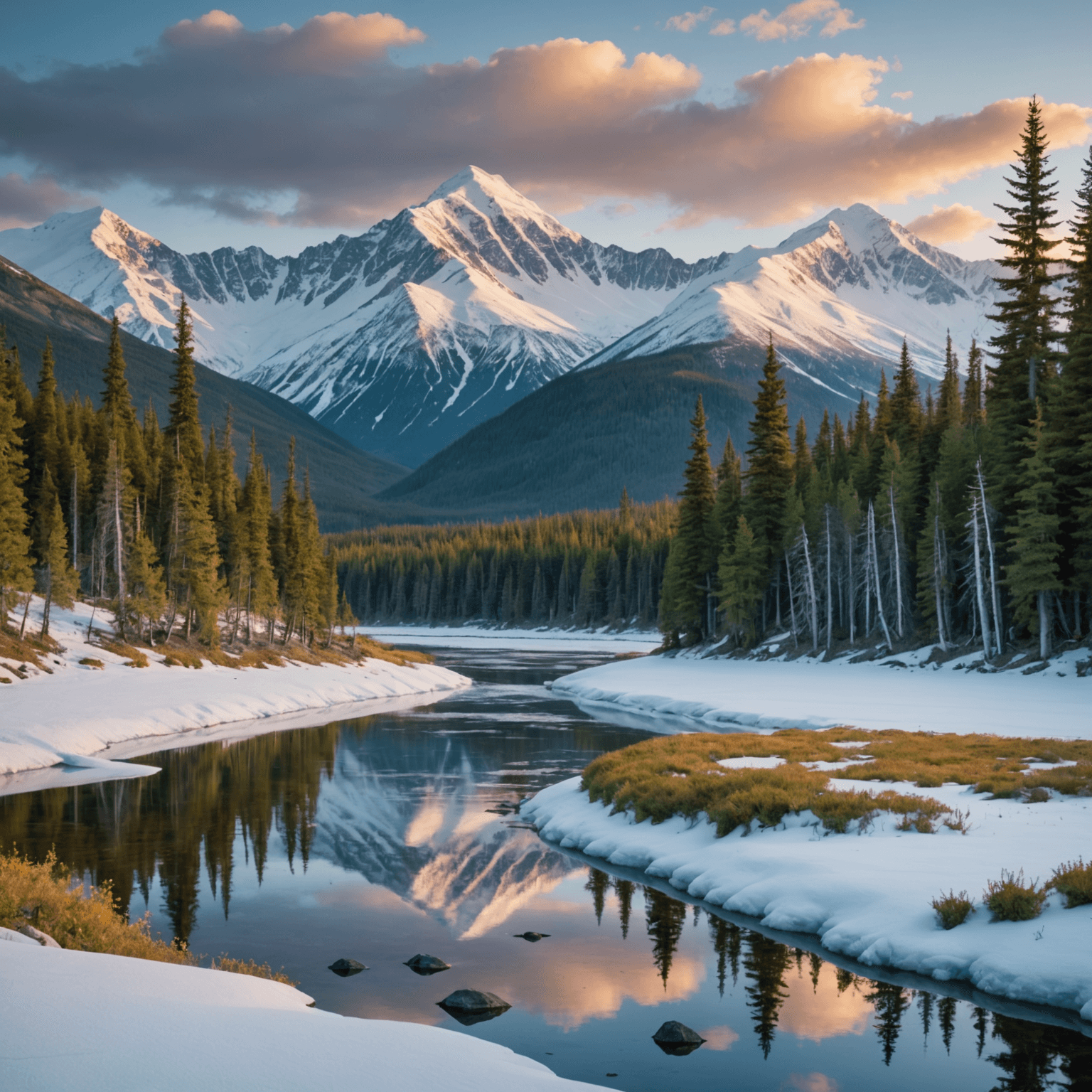 A group of tourists dressed warmly, preparing for a sled dog tour
