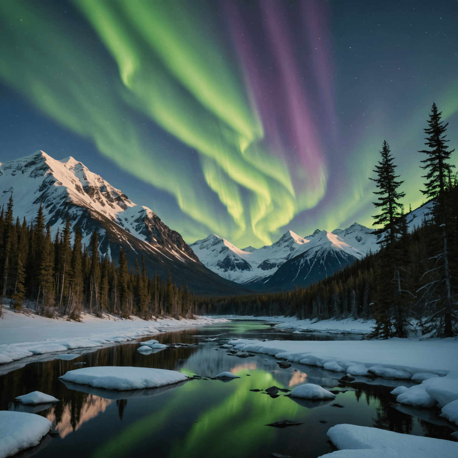 An image depicting a sled dog festival with colorful flags and spectators.