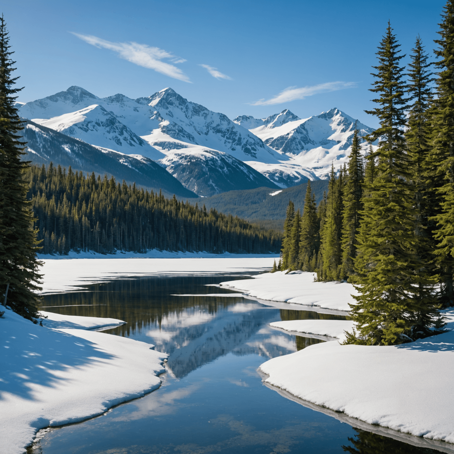 A musher and a team of Alaskan Huskies preparing for a sled dog race.
