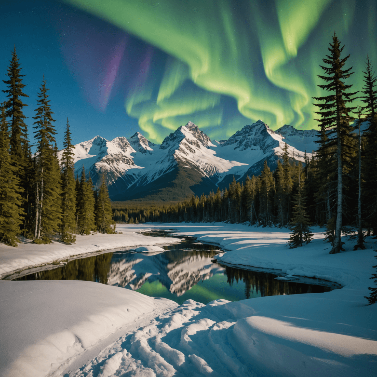 A sledding team in action, showcasing the different positions of the musher dogs.
