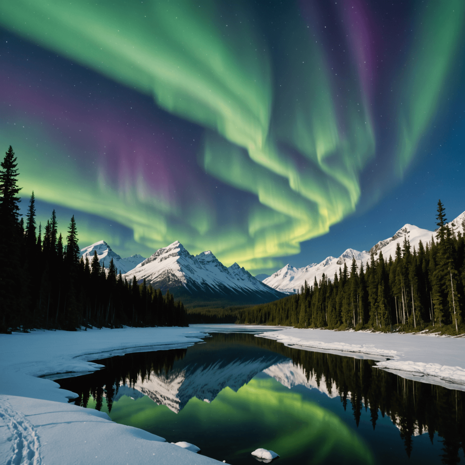 A cruise ship navigating through the icy waters of Glacier Bay