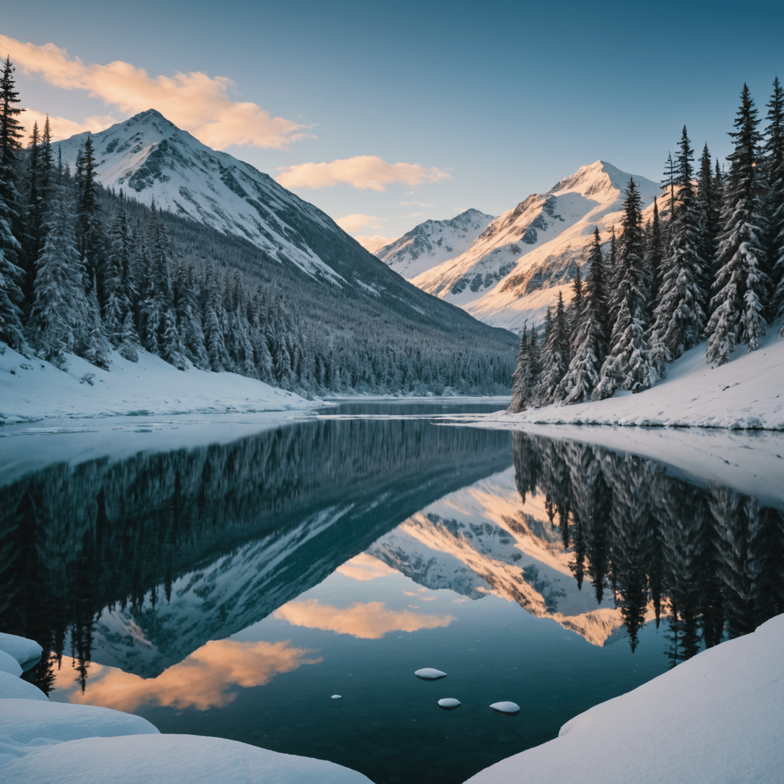 Snowmobilers on a trail in Wrangell-St. Elias National Park