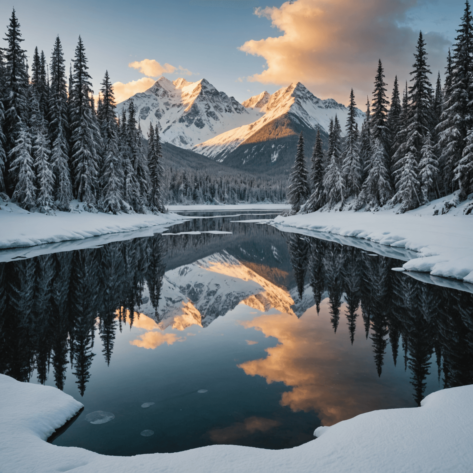 KLIM F3 ECE Helmet with goggles on a snowy landscape