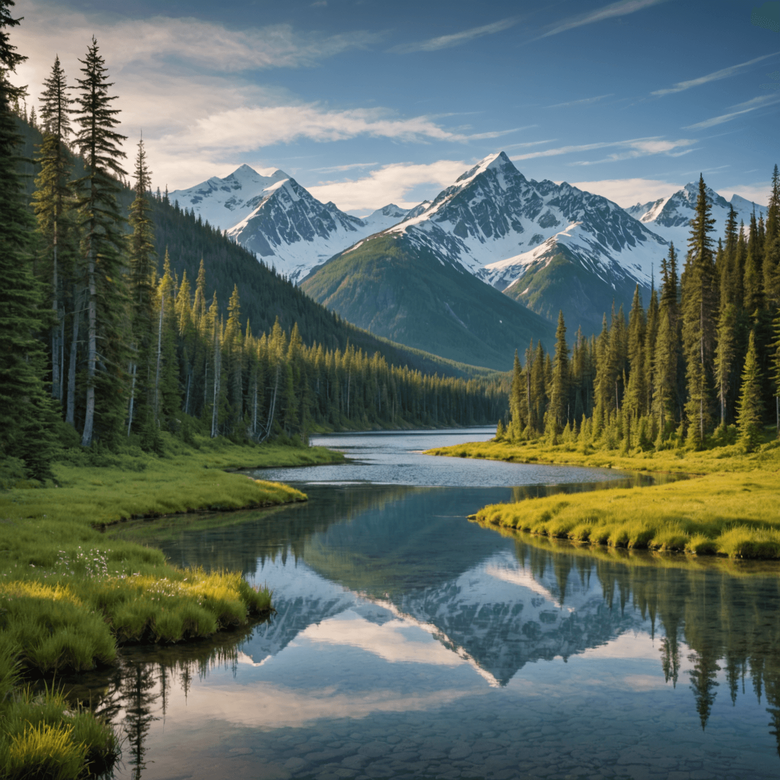 A scenic view of the Winner Creek Trail with lush greenery and a hand tram crossing.