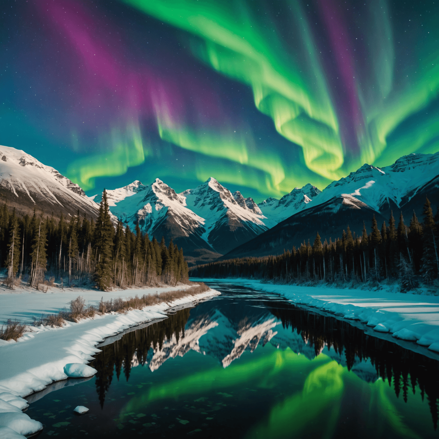 A side-by-side parked in a scenic Alaskan landscape, ready for the next adventure.