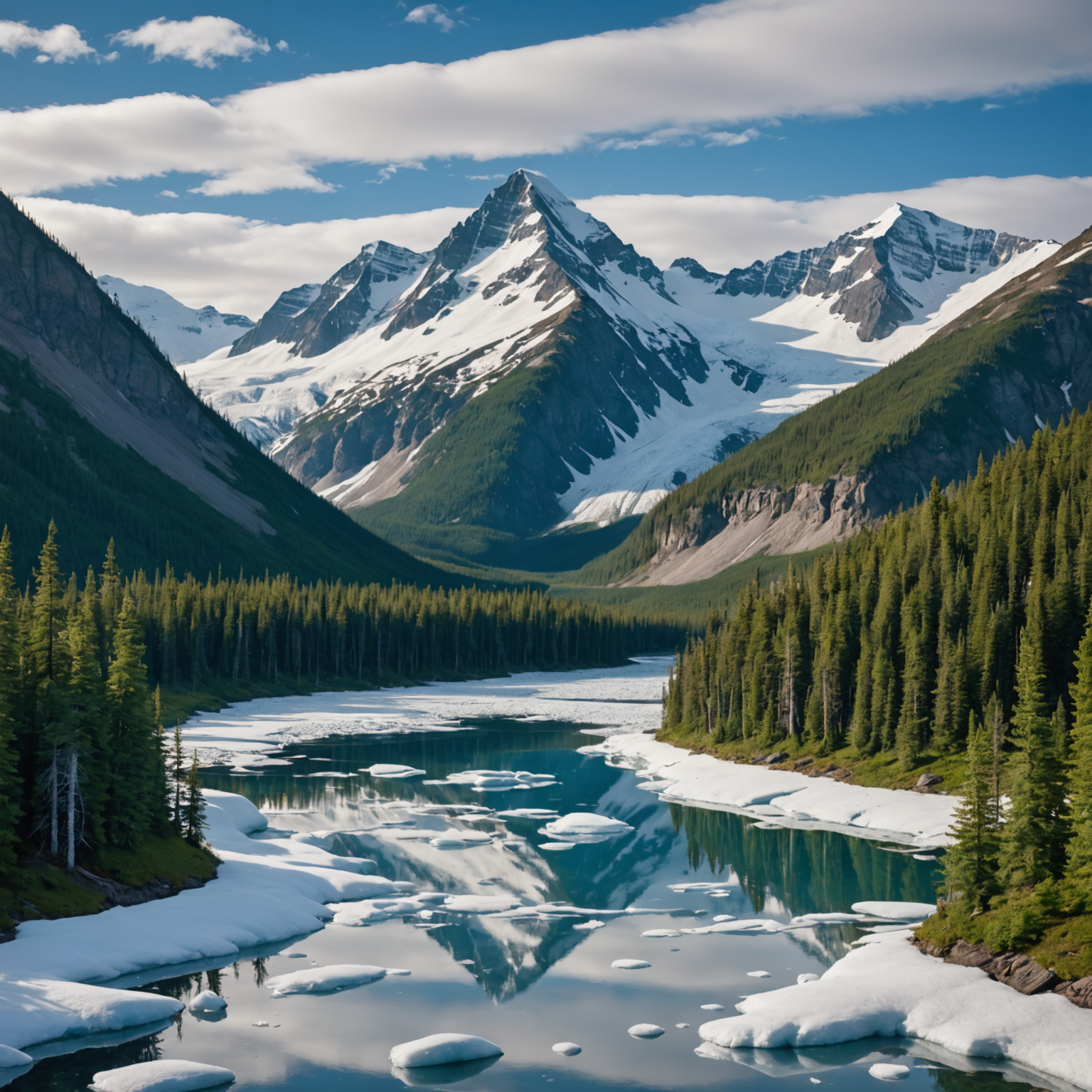 A tour guide giving a safety briefing to a group of excited tourists, with glacier landscapes visible in the background.
