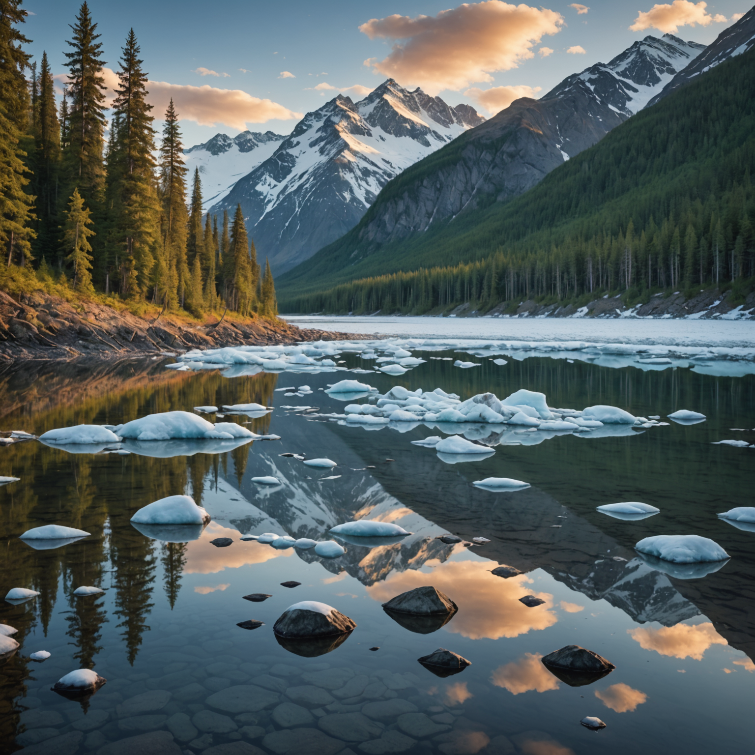 A group of travelers safely enjoying an aurora viewing tour