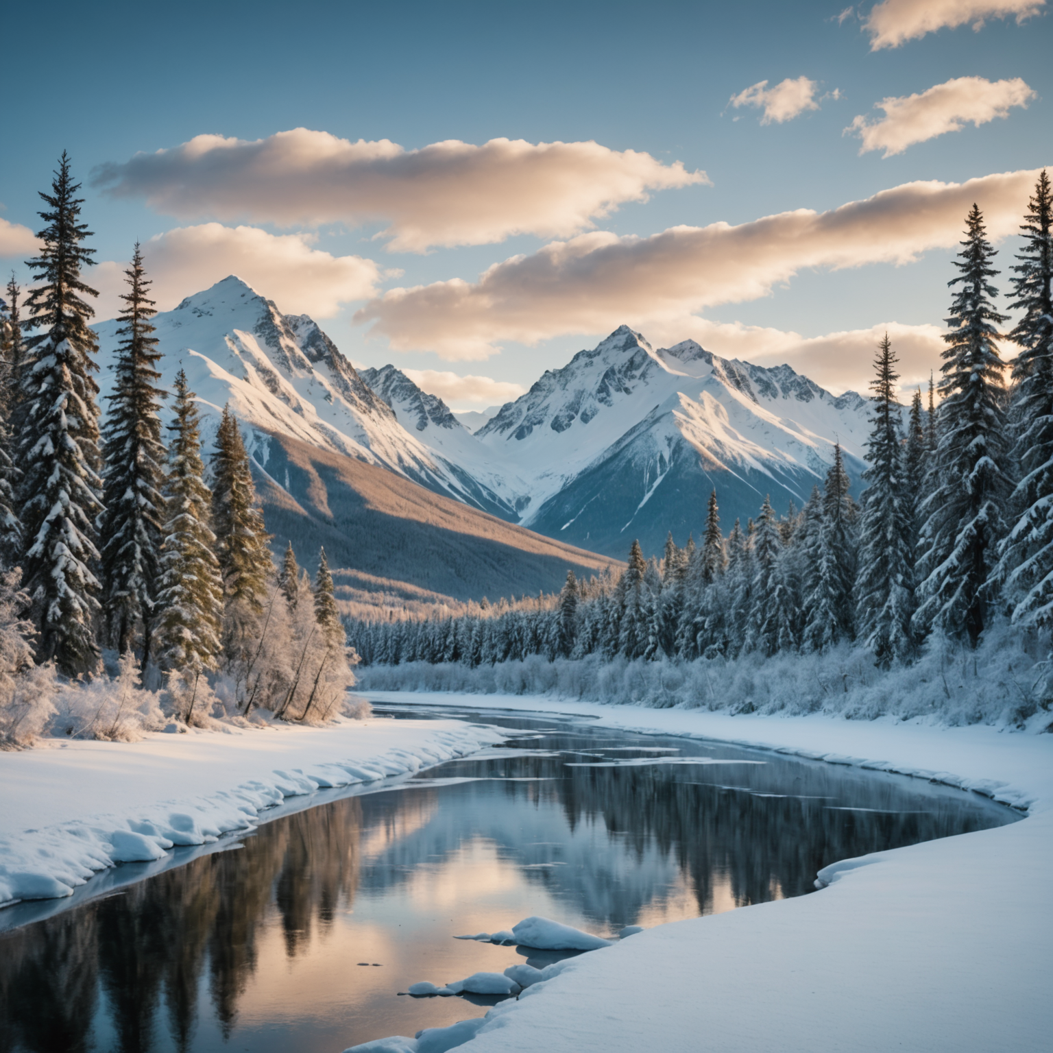 Hikers exploring the Reed Lakes Trail with the majestic Talkeetna Mountains in the background