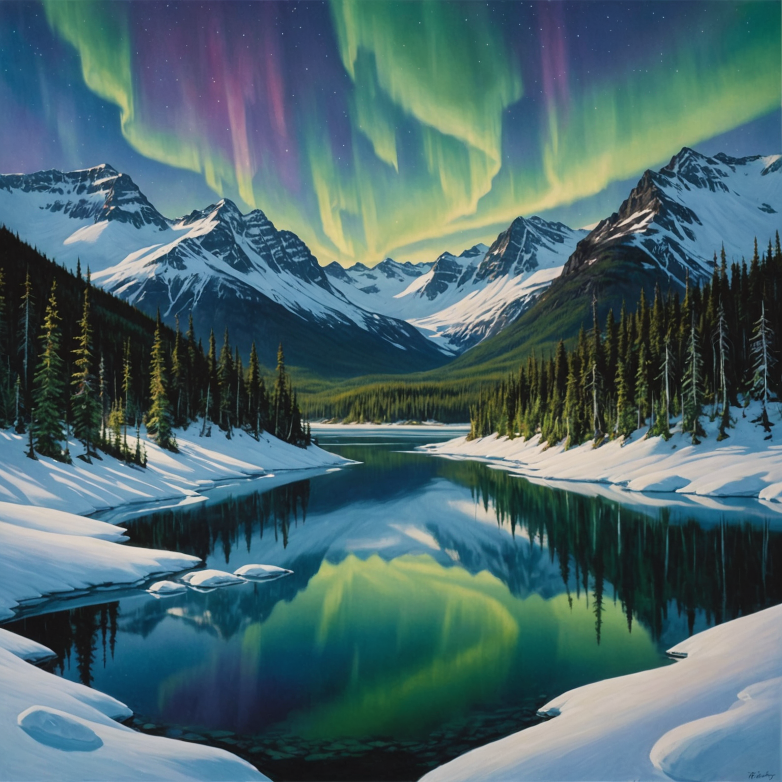 A group of kayakers paddling on Portage Lake with mountain views