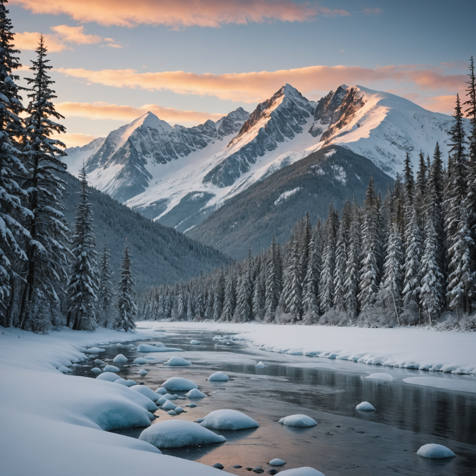 Snowmobiles traversing the snow-covered landscape of Bomber Glacier