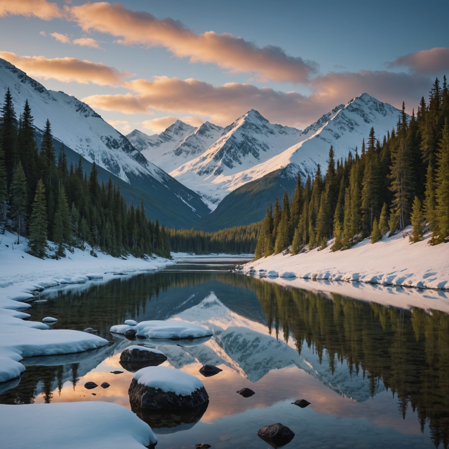 A group of seals lounging on an iceberg with a jet skier observing from a distance