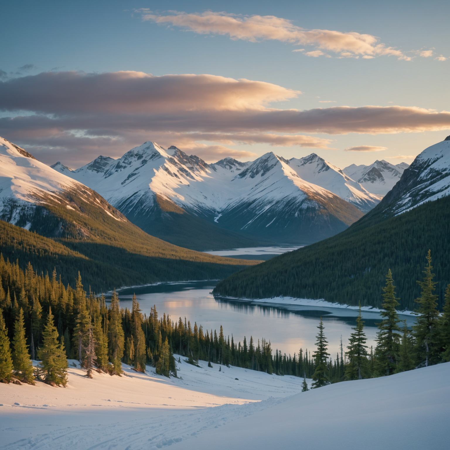 Grizzly Bear in Alaska Wilderness