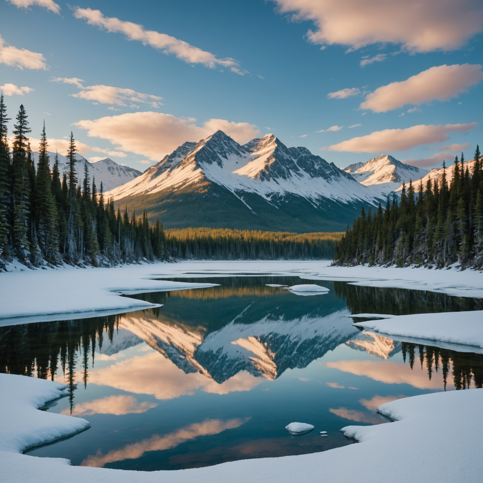 A vintage DHC-2 Beaver on floats, preparing for takeoff from an Alaskan lake.