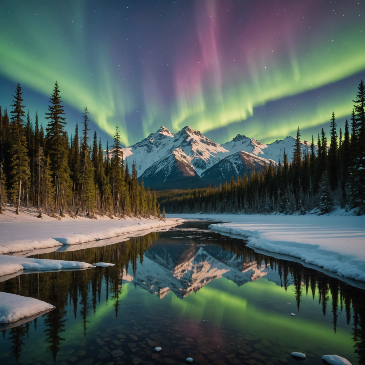 A restored DHC-2 Beaver parked on a snowy Alaskan airstrip, ready for its next adventure.