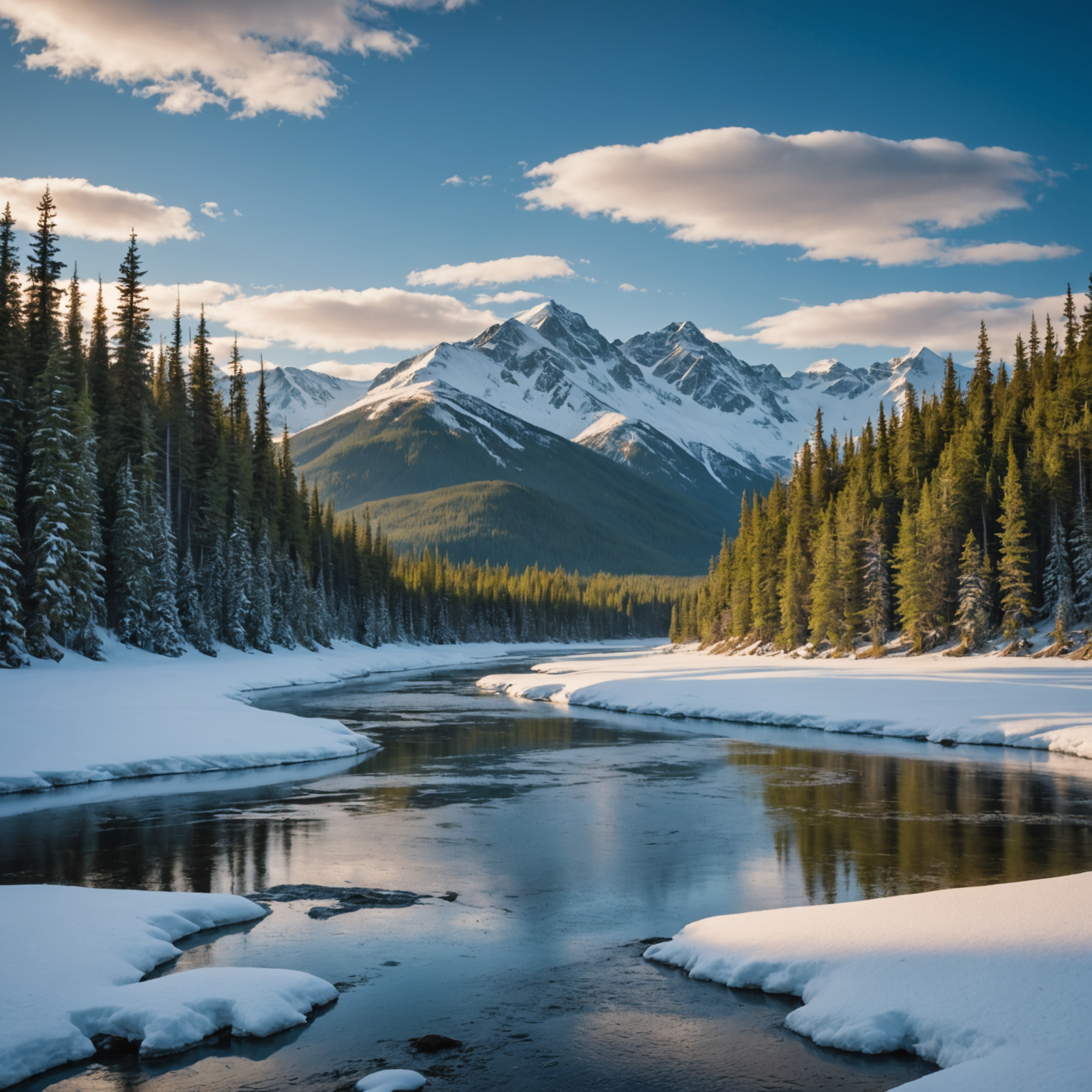 Scenic view of ATV riders exploring a trail in Chugach National Forest