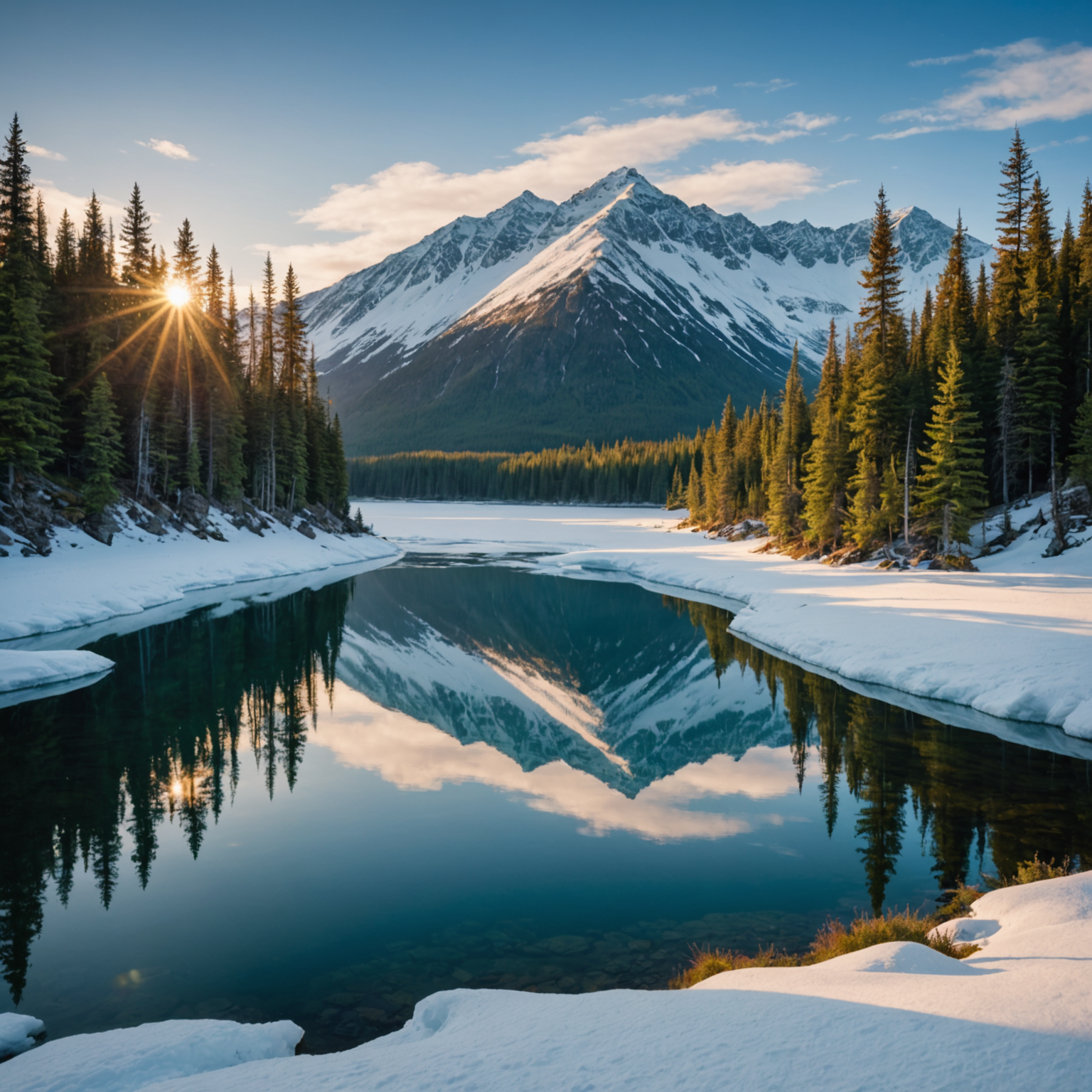 Snowmobiles in Denali National Park