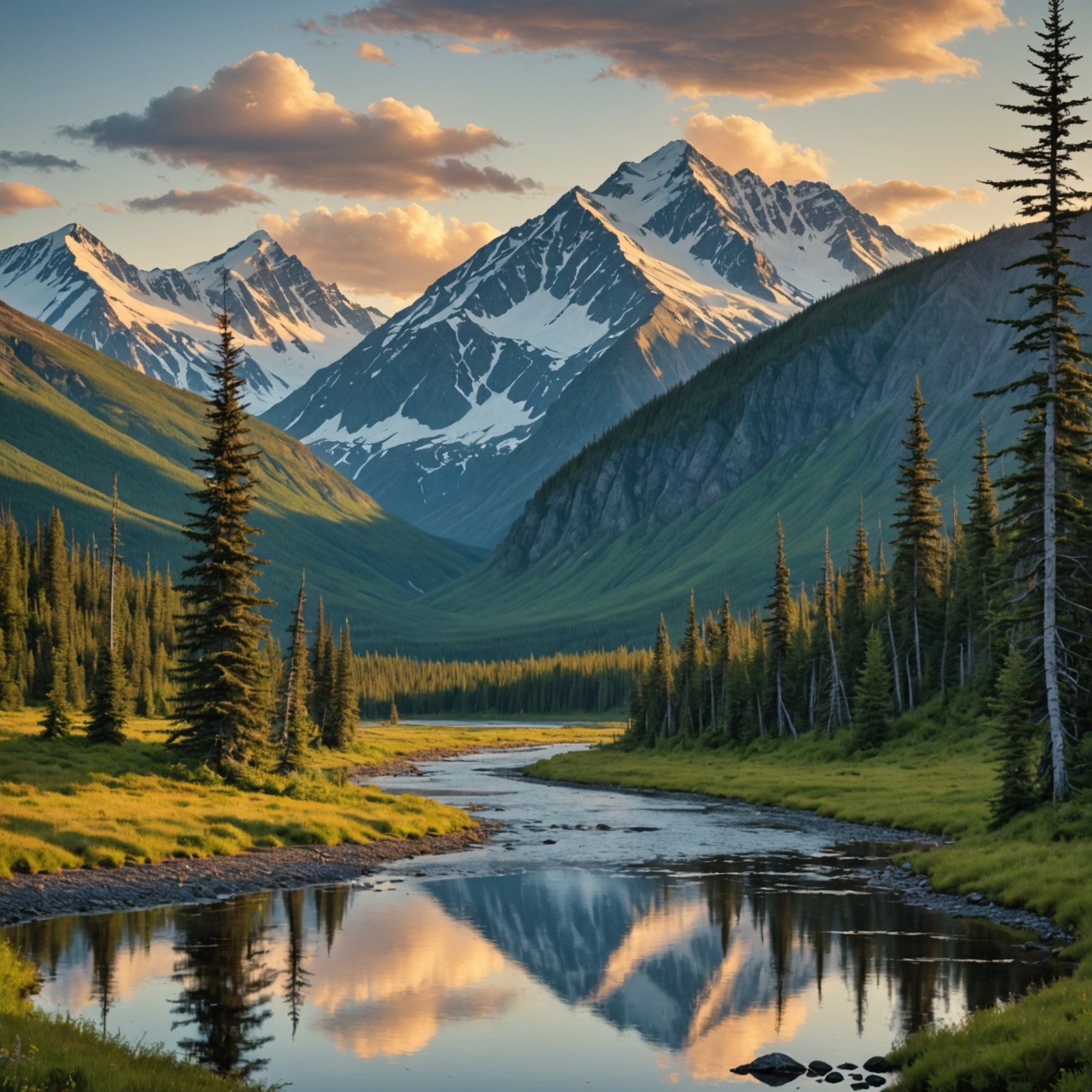 Mount Whitney with hikers on the trail