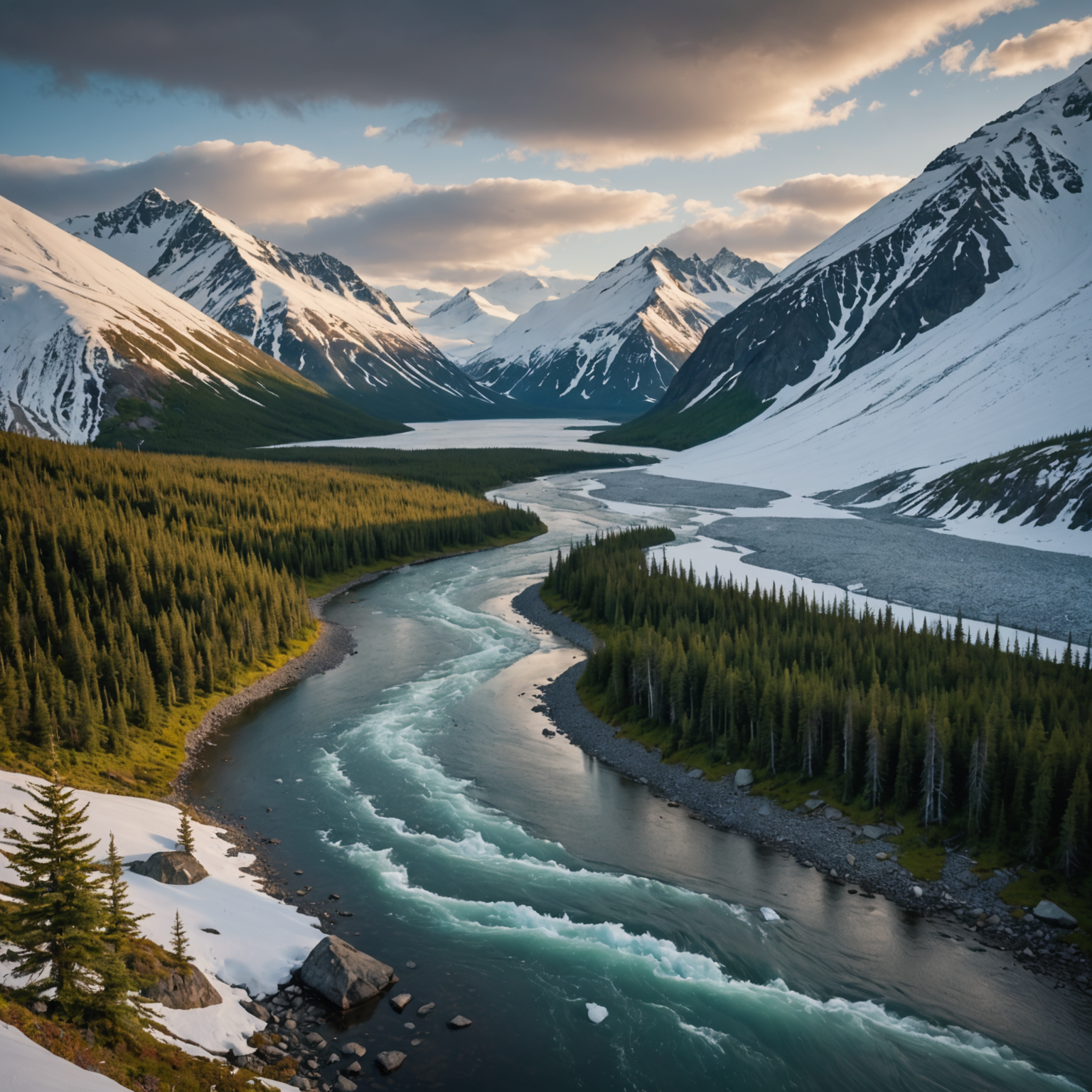 A majestic brown bear catching salmon at Brooks Falls in Katmai National Park.