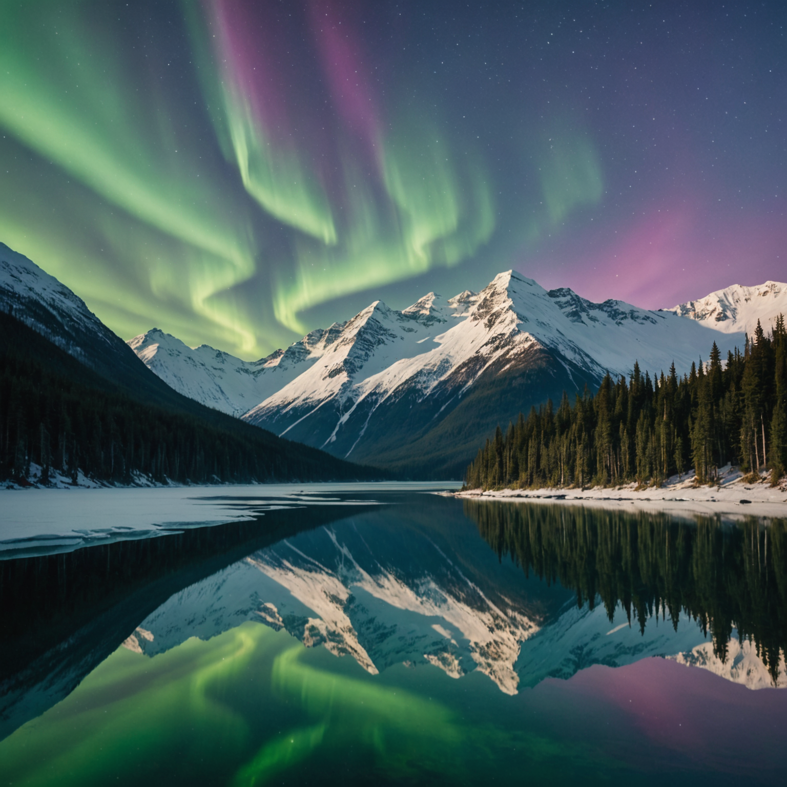 A boat navigating the waters around Homer with the Alaskan landscape in the background