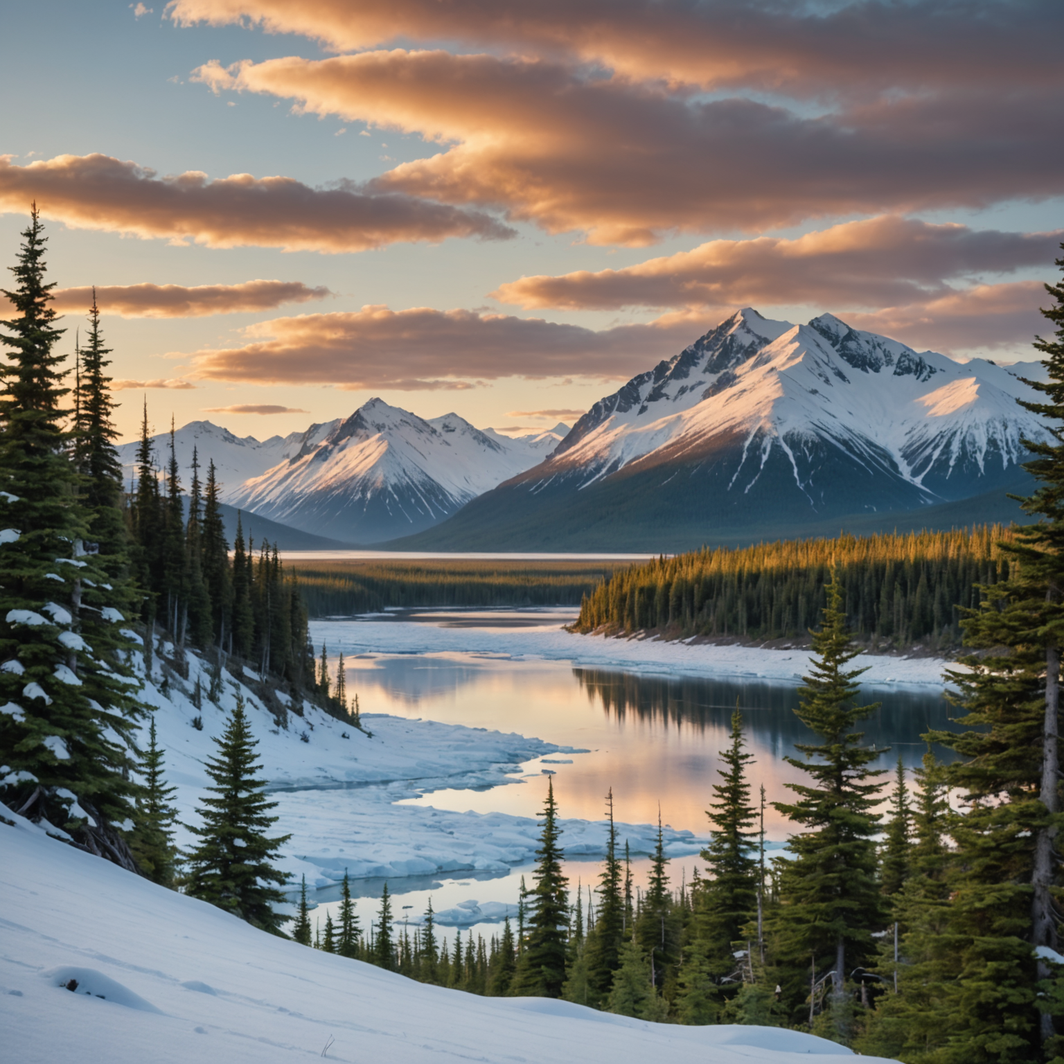 A group of tourists on a bear-viewing tour, observing a brown bear in its natural habitat at Crescent Lake.