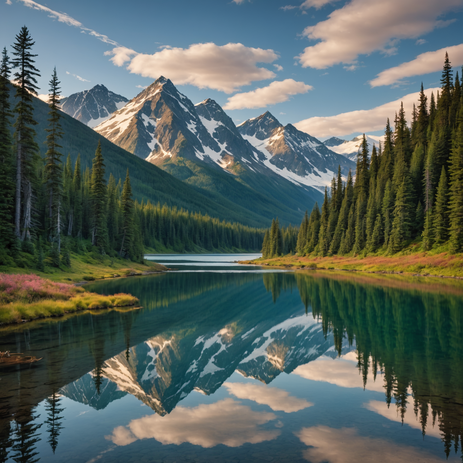 A panoramic view of Mount Davis showcasing its lush greenery and diverse ecosystem.