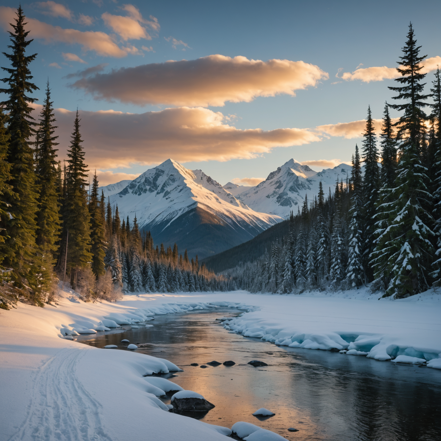 A serene view of anglers fishing on the Anchor River, surrounded by lush greenery.