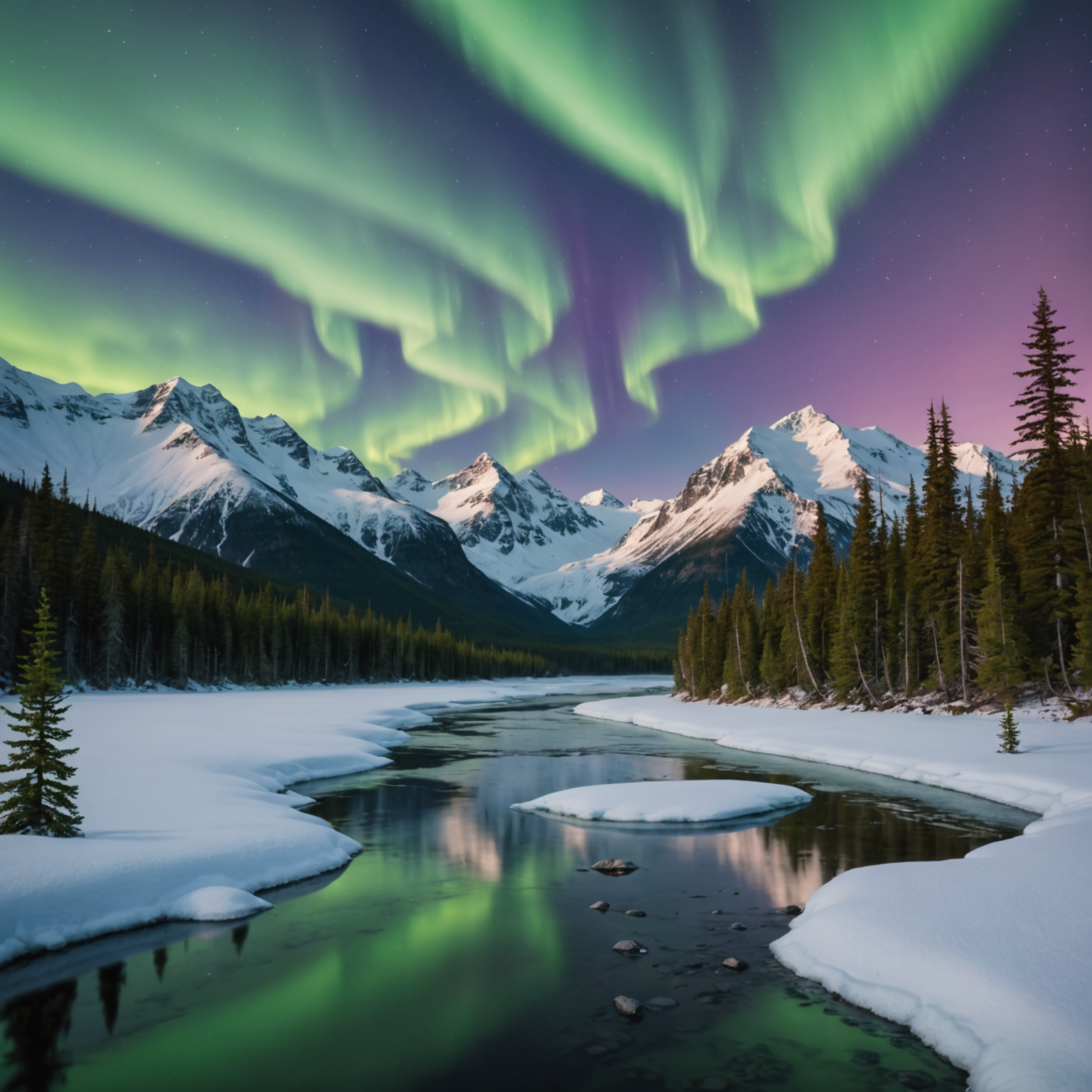 A scenic view from the train route