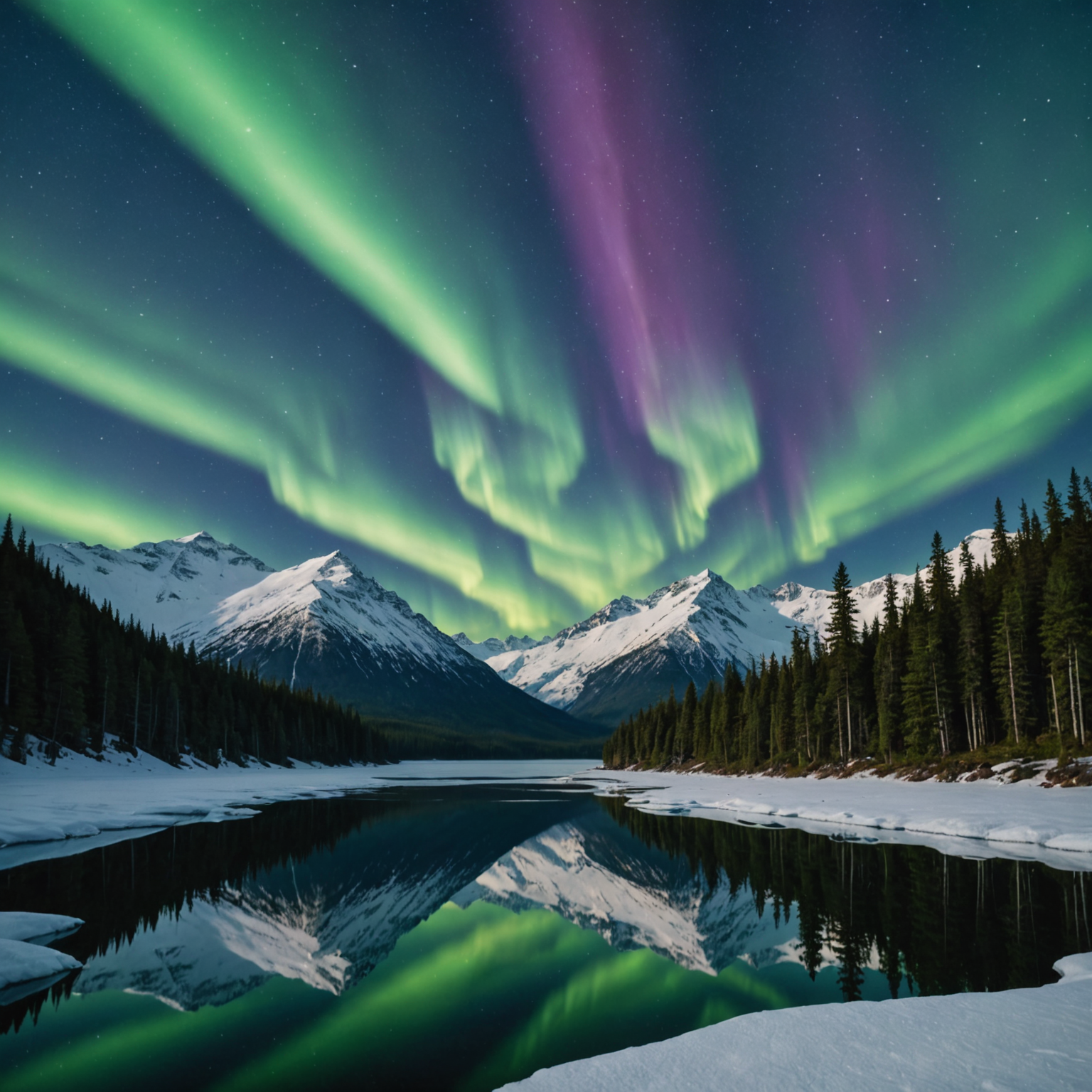 A serene view of Engineer Lake with tents set up along the shore.