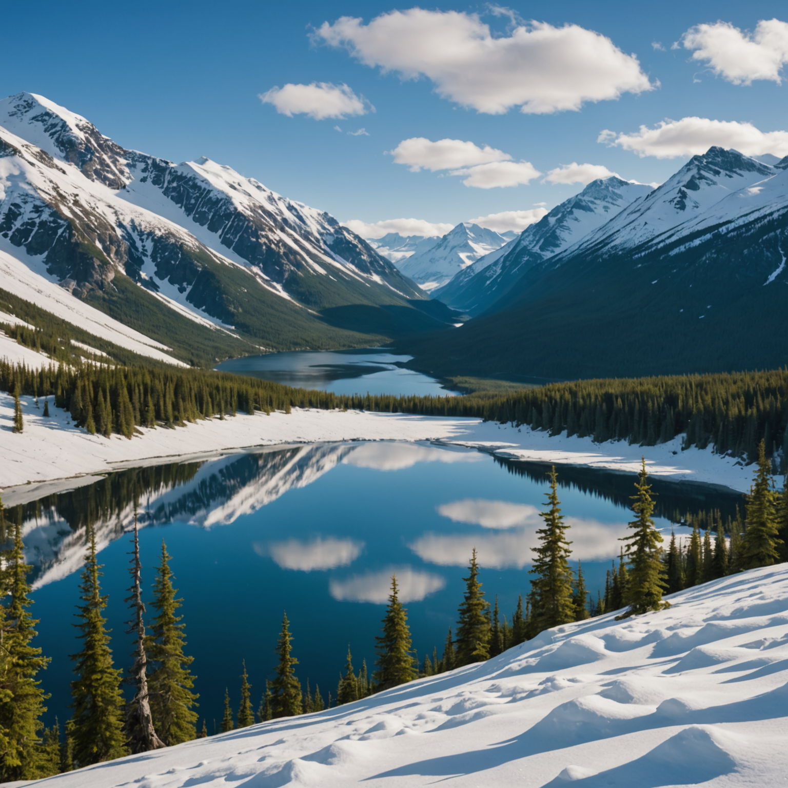 A small charter plane landing on a remote airstrip in Lake Clark National Park