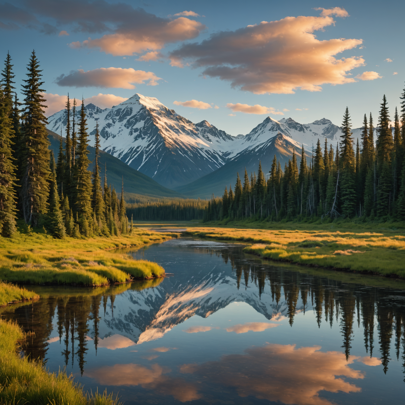 A scenic view of Majesty Mountain's trails with hikers exploring the lush greenery and mountainous backdrop.