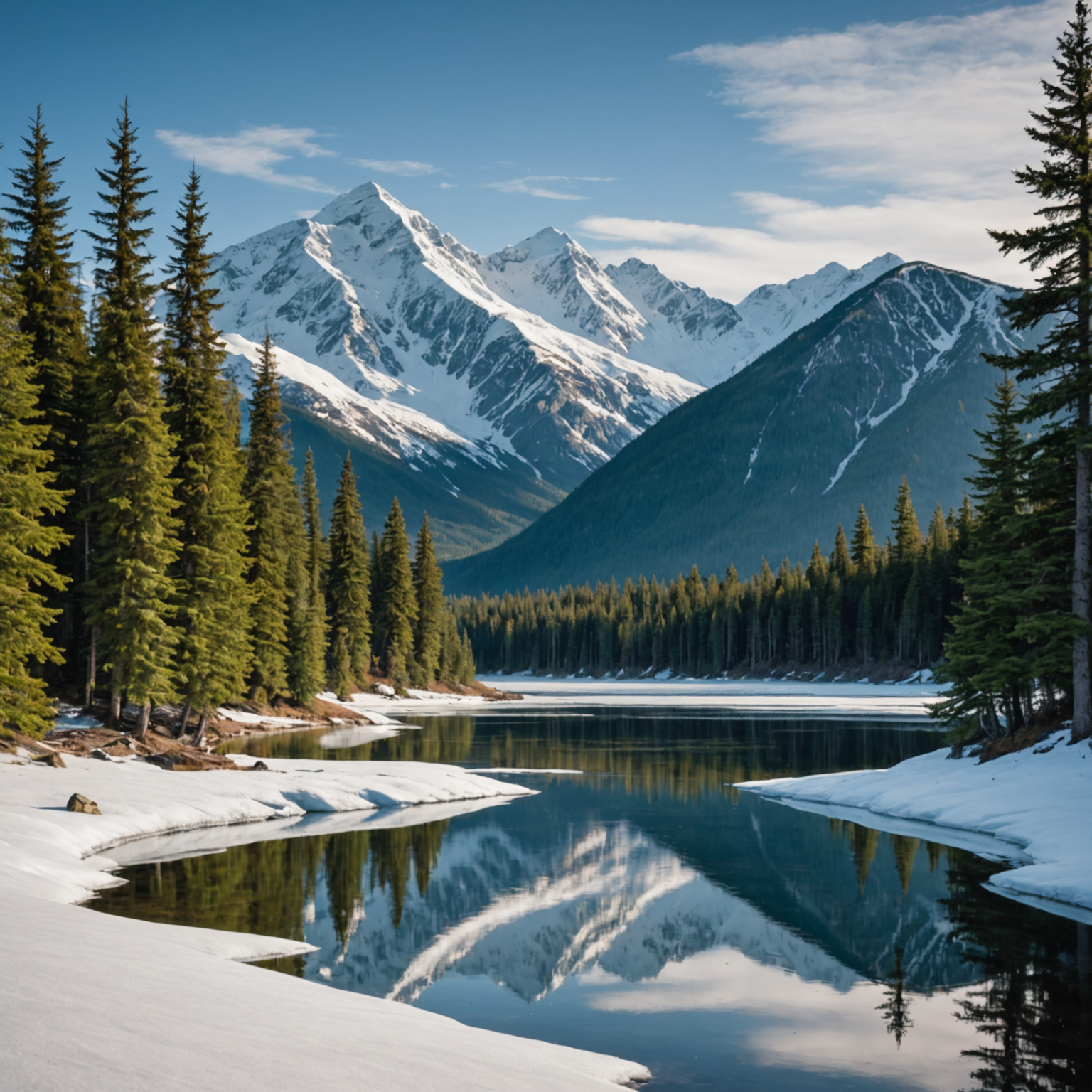 A close-up of a bear catching salmon in the Alagnak River.