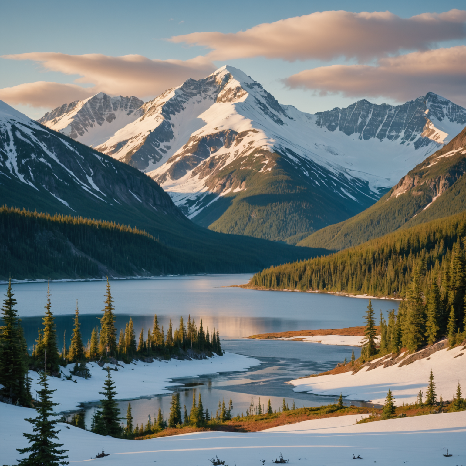 A climber scaling a frozen waterfall at Keystone Canyon in Valdez