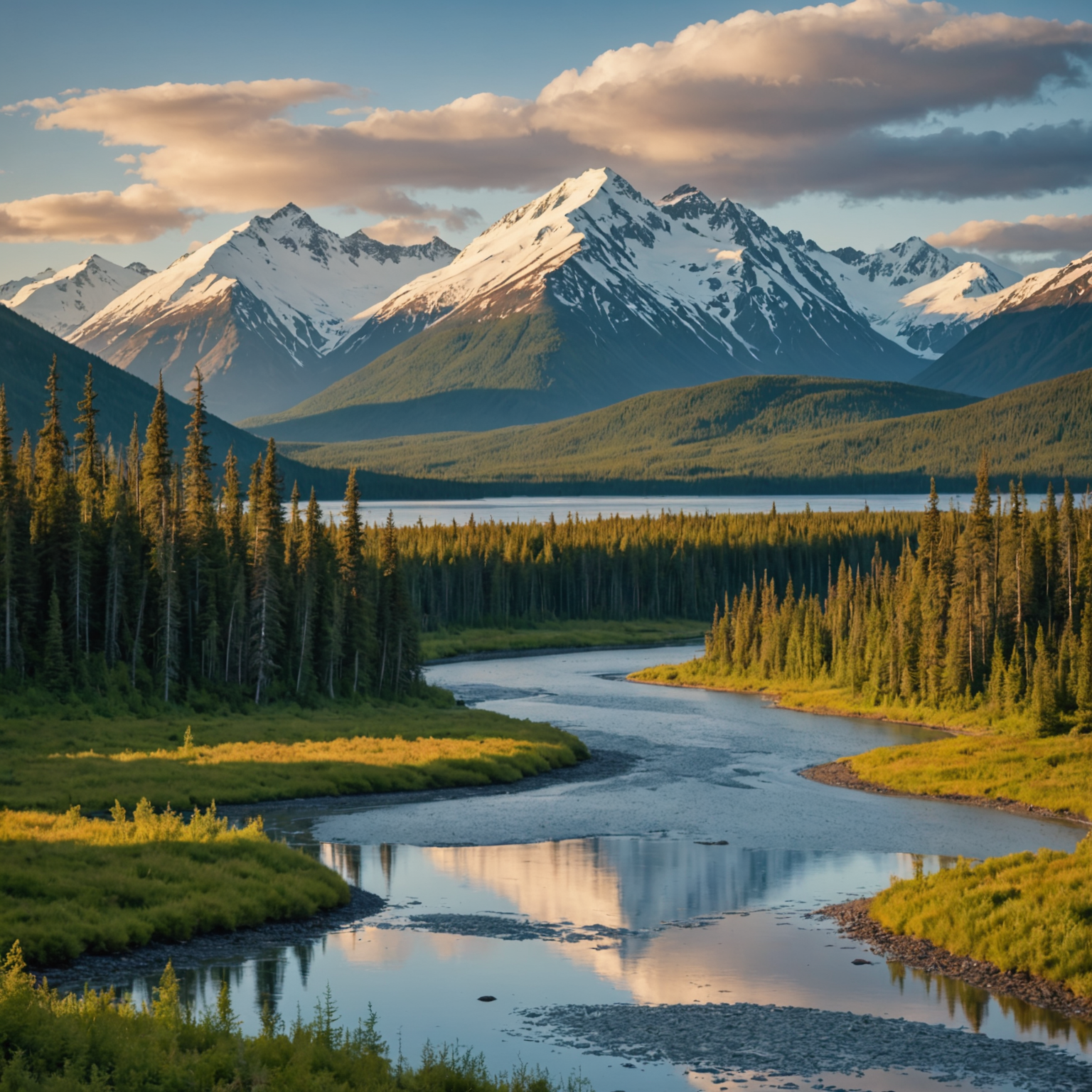 The breathtaking landscape of the Kenai Peninsula