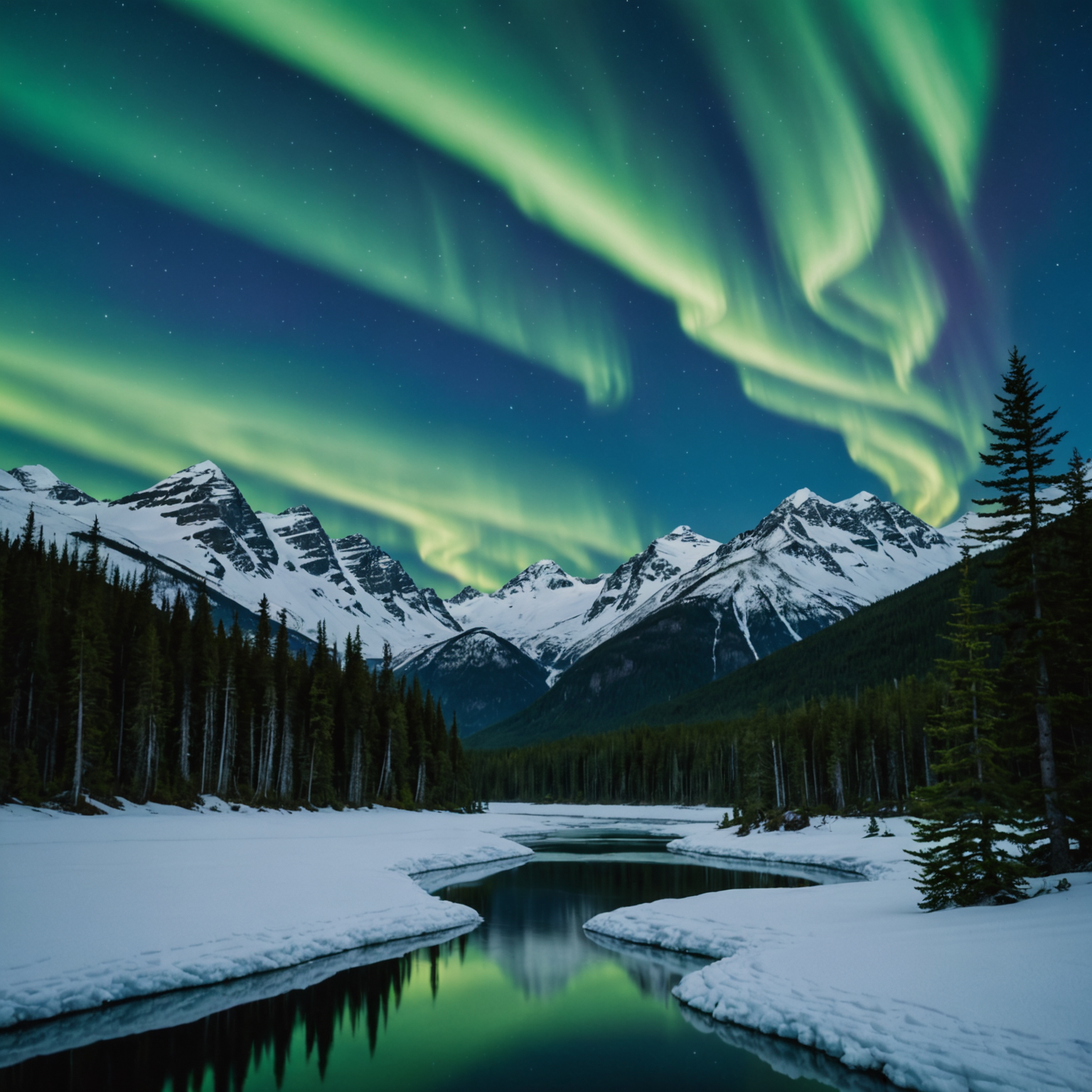 A De Havilland DHC-2 Beaver equipped with floats, flying over a picturesque Alaskan landscape.