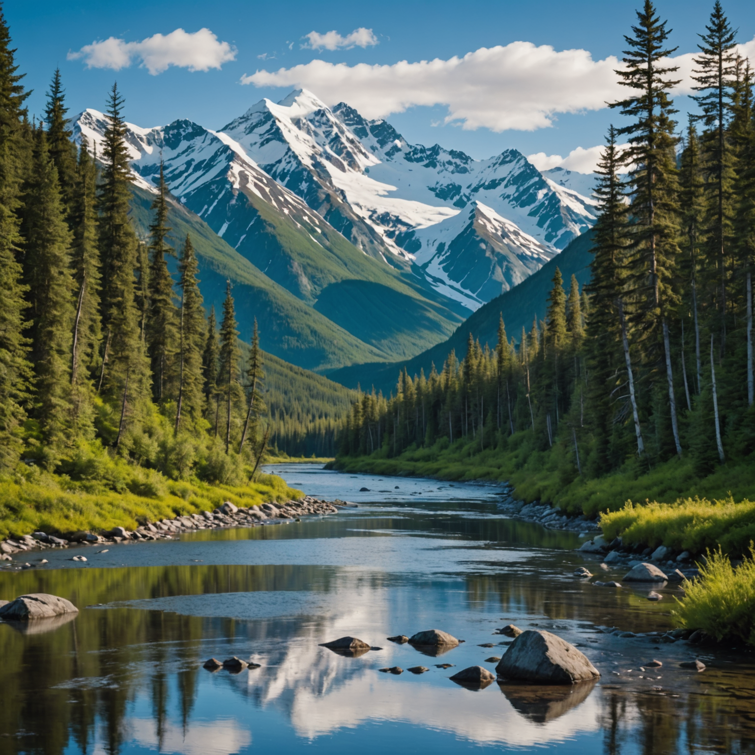 Scenic Float Trip on the Kenai River