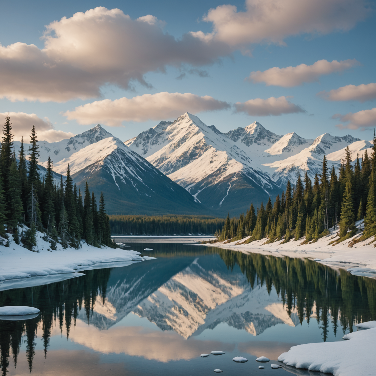 A breathtaking view of Denali National Park's vast landscapes