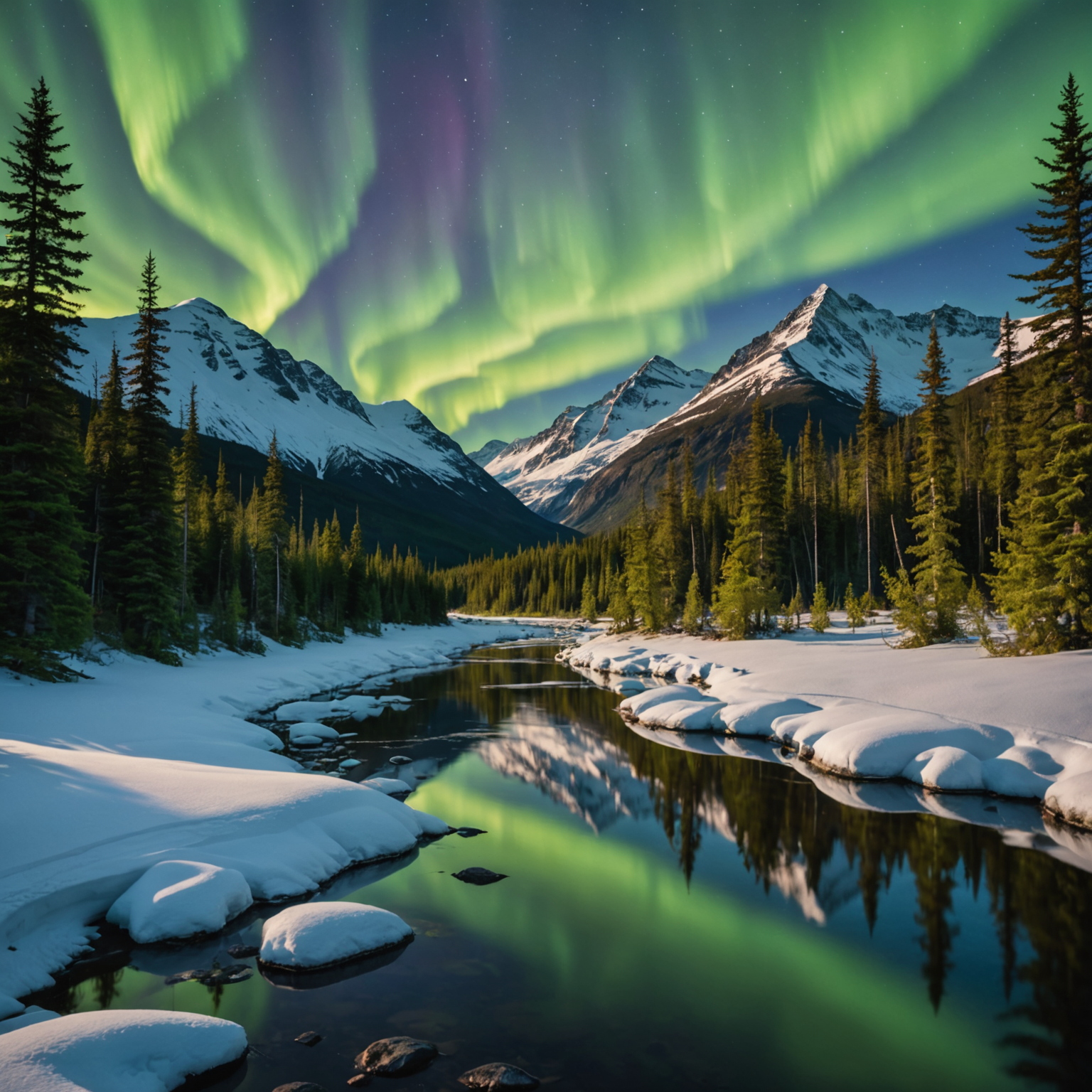ATV riders navigating through a lush Alaskan forest trail under the summer sun.