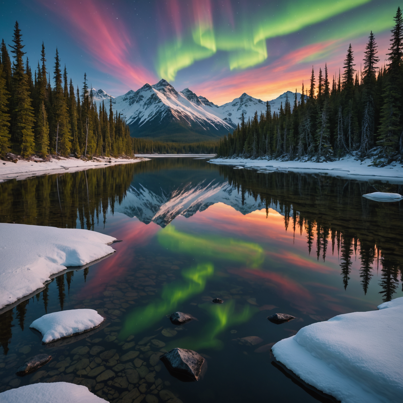 Scenic view of Girdwood surrounded by lush greenery