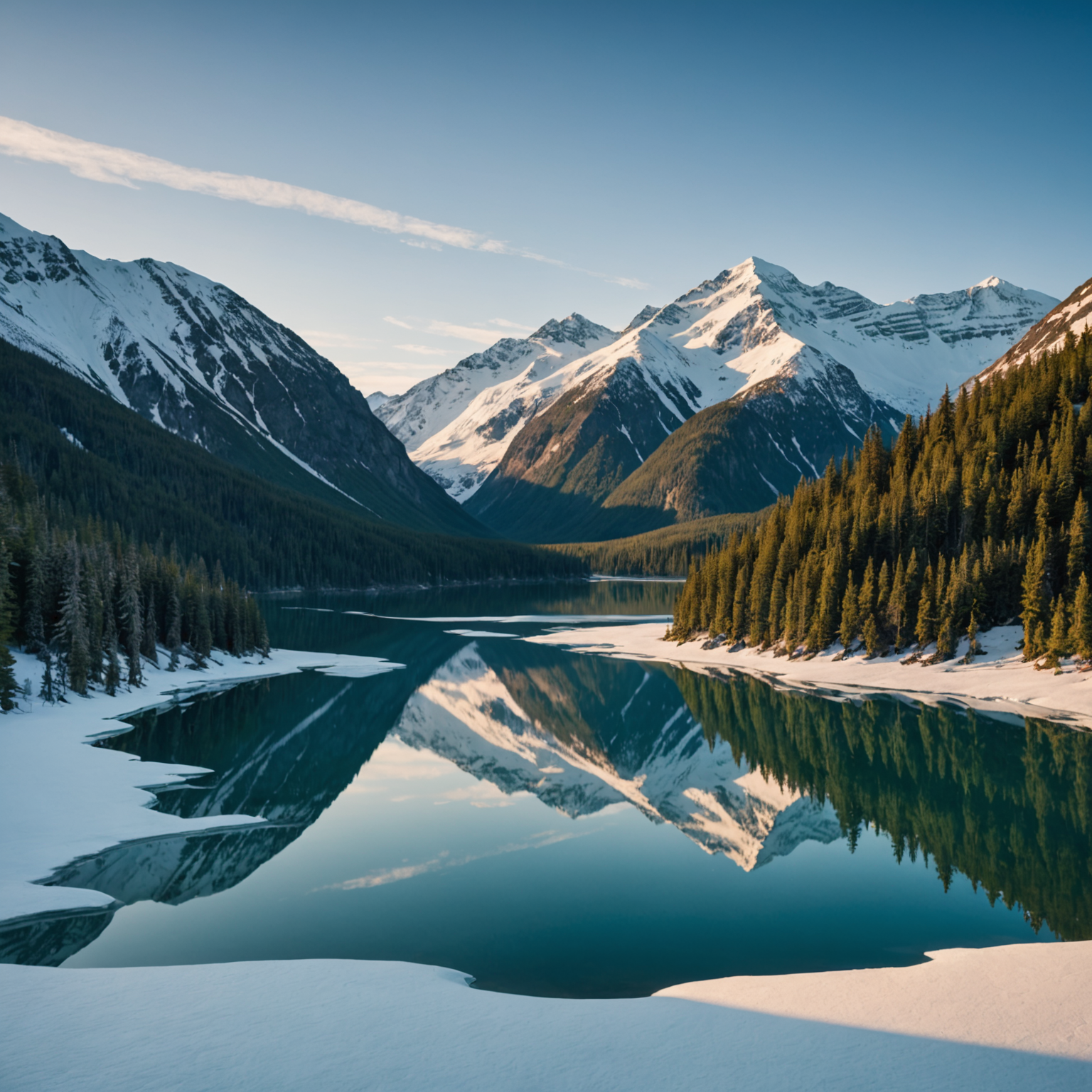 A breathtaking view of Alaska's glacial landscape